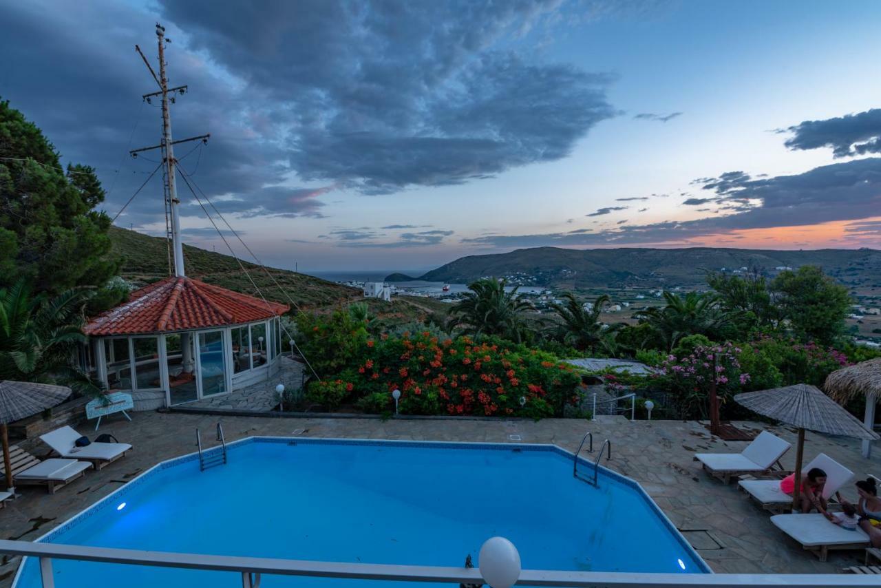 Kymothoi Rooms & Pool Bar Гаврион Экстерьер фото